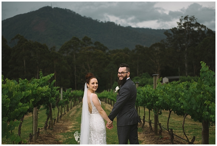 South Coast winery wedding
